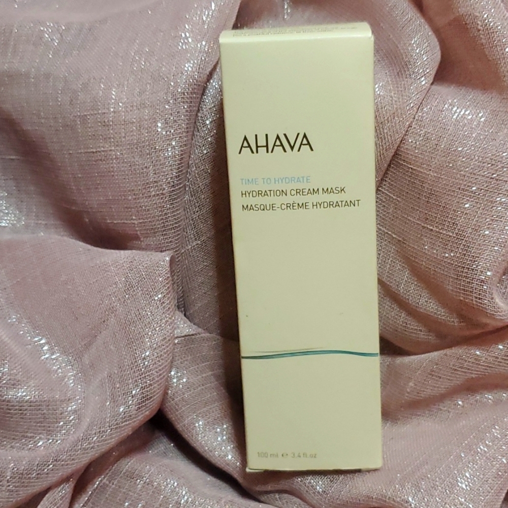 Ahava time hydrate cream mask